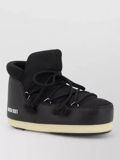 Moon Boot Logo Print Padded Ankle Boots