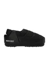 Moon Boot Evolution Sandals In Black Nylon In Black