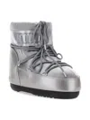 Moon Boot Logo-print Snow Boots In Silver