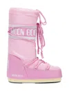 Moon Boot Logo-print Snow Boots In Pink