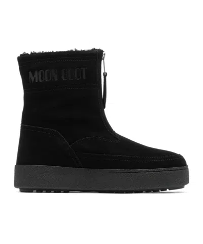 MOON BOOT MOON BOOT LOGO PRINTED ZIP DETAIL BOOTS