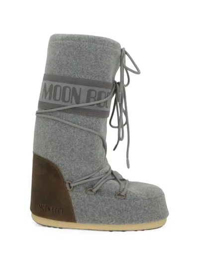 Moon Boot Logo-embellishment Boots In Multi