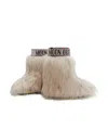 Moon Boot Icon Yeti Mid Ankle Boots In Nude
