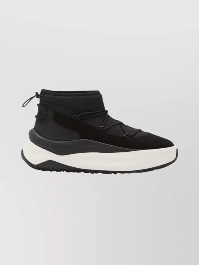MOON BOOT LOW CUT SNEAKERS CONTRAST SOLE