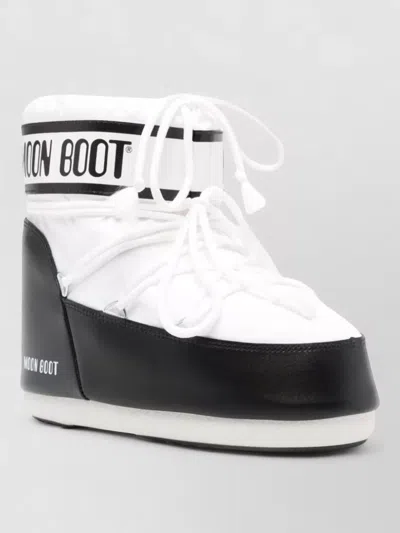 MOON BOOT LOW SNOW BOOTS FLAT SOLE PADDED DESIGN