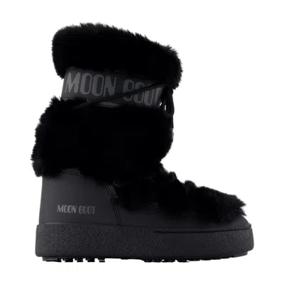 Moon Boot Ltrack Boots In Black