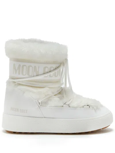 MOON BOOT LTRACK FAUX-FUR PADDED BOOTS