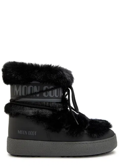 MOON BOOT MOON BOOT LTRACK FAUX-FUR SNOW BOOTS