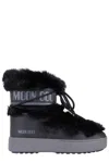 Moon Boot Ltrack Faux Fur Wp In Black