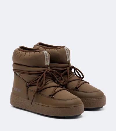 Moon Boot Ltrack Low Snow Boots In Brown