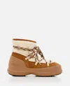 Moon Boot 'luna' Ankle Boots Metal Eyelets In Multicolor