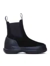 Moon Boot Luna Chelsea Suede City Capsule In Black