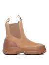 Moon Boot Luna Chelsea Boots In Beige