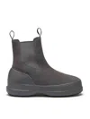 Moon Boot Luna Logo-print Boots In Grey
