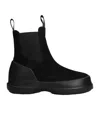 Moon Boot Luna Logo-print Boots In Black