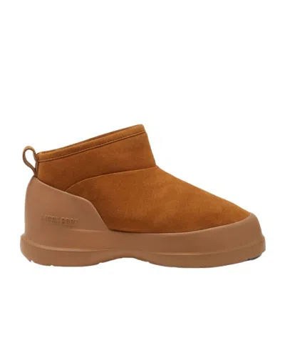 MOON BOOT MOON BOOT LUNA LOGO DEBOSSED SLIP-ON BOOTS