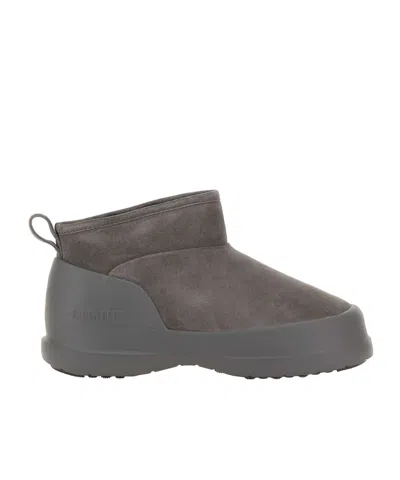 Moon Boot Luna Logo-printed Boots In Black