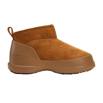 Pre-owned Moon Boot Luna Low Boot 'cognac' | Brown | Men's Size 41