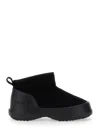 Moon Boot Luna Low-suede Boots In Black
