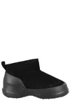 Moon Boot Luna Low-suede Boots In Black