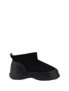 Moon Boot Luna Low-suede Boots In Black