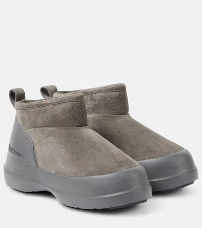 MOON BOOT LUNA LOW绒面革雪地靴