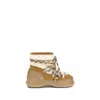 Moon Boot Luna Shearling Ankle Boots In Brown