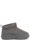 Moon Boot Luna Logo-printed Boots In Grey