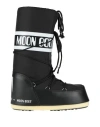 Moon Boot Man Boot Black Size 11.5-13 Polyamide, Pvc - Polyvinyl Chloride