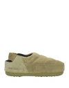 Moon Boot Man Mules & Clogs Military Green Size 11.5-12 Soft Leather