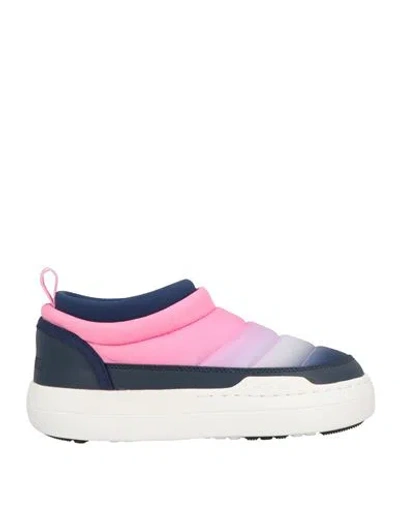 Moon Boot Man Sneakers Pink Size 9 Textile Fibers