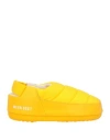Moon Boot Man Sneakers Yellow Size 10-10.5 Textile Fibers