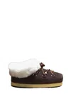 Moon Boot Mb Evx Mule Suede Beads In Black