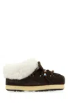 Moon Boot Mb Evx Mule Suede Beads In Black