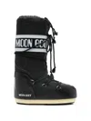 Moon Boot Icon High Nylon Boots In Black