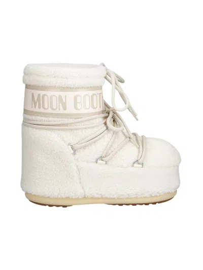 Moon Boot Mb Icon Low Fleece Boot In White