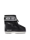 Moon Boot Stivale Icon Low Nero In Nylon In Black
