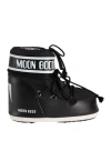 Moon Boot Icon Low Shell And Faux Leather Snow Boots In Black