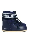 Moon Boot Womens F003 Blue Icon Low Waterproof Lace-up Nylon Snow Boots Eur 39-41/6-8 Uk In Navy Blue