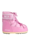 Moon Boot Pink Icon Low Nylon Boots In Pink