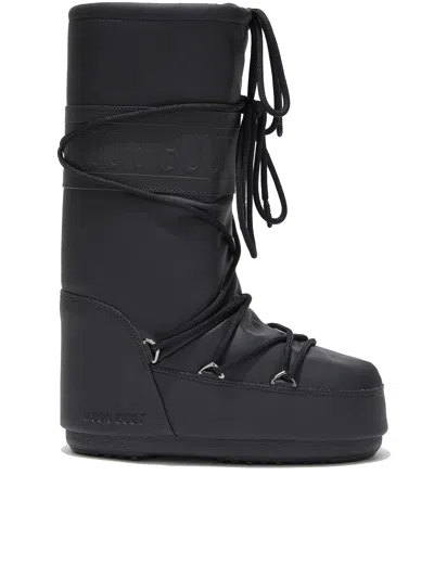 Moon Boot Mb Icon Rubber In Black