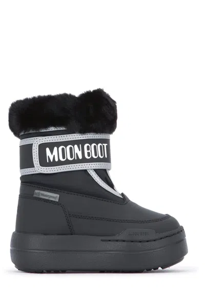 Moon Boot Kids' Mb Jr Park Strap In Black