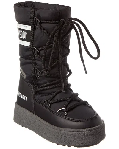Moon Boot Kids' Mb Jtrack Boot In Black