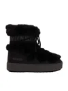Moon Boot Track Low' Ankle Boot In Black