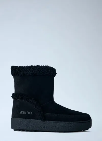 Moon Boot Mb Ltrack Tina Mules In Black