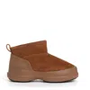 Moon Boot Mb Luna Chelsea Suede Ankle Boots With Pull Tab In Brown