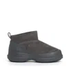 Moon Boot Mb Luna Low Boot In Elegant Antracite With Minimalist Design In Gray