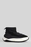 Moon Boot Mb Moon247 Slip On Sneakers In Black Polyester In Blue
