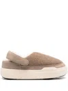 Moon Boot Mb Park Clog Felt Beige Melange In Neutrals
