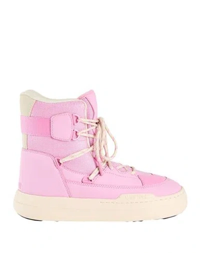 Moon Boot Park Sneaker Snow Boots In Pink